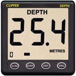 Clipper Depth Instrument w/Thru Hull Transducer & Cover