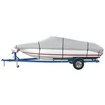 Dallas Manufacturing Co. Heavy Duty Polyester Boat Cover E 20'-22' V-Hull Runabouts - Beam Width to 100