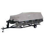 Dallas Manufacturing Co. Heavy-Duty 300 D Polyester Pontoon Cover - Fits 17' - 20' w/Beam Width to 102