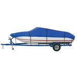 Dallas Manufacturing Co. Custom Grade Polyester Boat Cover E 20'-22' V-Hull Runabouts - Beam Width to 100