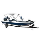 Dallas Manufacturing Co. 4-Bow Bimini Top - Model D - Fits 88