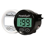 HawkEye In Dash Depth Finder w/Transom/In-Hull Mount Transducer - 2-1/8