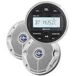 JBL MPK175 w/PRV 175 AM/FM USB Bluetooth&reg; Gauge Style Stereo & MS6520 6.5