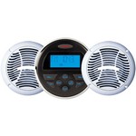 JENSEN CPM150 AM/FM/USB Bluetooth Stereo & Speakers Package w/MS3A & AMS602W Speakers