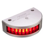 Lopolight Port SideLight - 2nm f/Vessels 39'(12M) to 164'(50M) - Vertical Mounting - Red w/15M Cable
