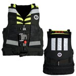 Mustang Universal Swift Water Rescue Vest - Fluorescent Yellow-Green/Black