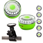 Navisafe Portable Navilight 360&deg; 2NM Rescue - Glow in The Dark - Green w/Clamp-On Rail Mount