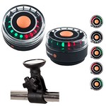 Navisafe Portable Navilight 2NM - TriColor w/Clamp-On Rail Mount