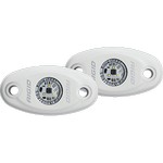 Rigid Industries A-Series White High Power LED Light - Pair - Warm White