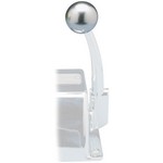 Rupp Control Knob Silver For Morse Controls (3/8-24 Thread)