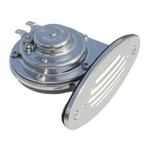 Ongaro Mini Single Drop-In Horn w/SS Grill - 12V Low Pitch