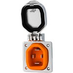 SmartPlug 50 Amp Boat & RV Inlet - Stainless Steel