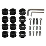 SurfStow SUPRAX Parts Kit - 12-Bolts, 3 Sizes of Inserts, 2-Allen Wrenches