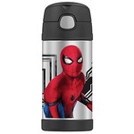 Thermos FUNtainer&trade; Stainless Steel, Insulated Straw Bottle - Spiderman Homecoming - 12 oz.