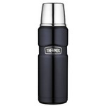 Thermos Stainless King&trade; Vacuum Insulated Beverage Bottle - 16 oz. - Stainless Steel/Midnight Blue