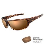 Tifosi Bronx Brown Polarized Lens Sunglasses - Tortoise