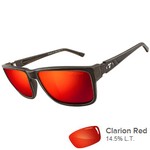 Tifosi Hagen XL Clarion Red Lens Sunglasses - Distressed Bronze