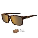 Tifosi Marzen Matte Tortoise Swivelink Sunglasses - Brown