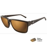 Tifosi Hagen XL 2.0 Distressed Bronze Polarized Sunglasses - Brown Polarized