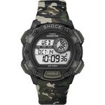 Timex Expedition Base Shock Chrono Alarm Timer Watch - Camo