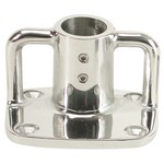 Whitecap 4° Rectangular Base - 316 Stainless Steel - 3-1/2