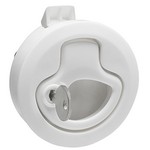 Whitecap Mini Ring Pull Nylon Locking White