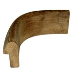 Whitecap Teak Rail Inside Corner Molding