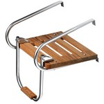 Whitecap Teak Swim Platform w/Ladder f/Inboard/Outboard Motors