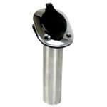 Whitecap 30° Flush Mount Rod Holder - 316 Stainless Steel - 8-5/8