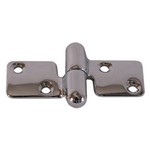 Whitecap Take-Apart Hinge (Non-Locking) - CP/Brass - 3-7/8