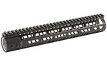 2A Armament BL-RAIL M-LOK, Gen 2, Handguard, Hardcoat Black Anodized, 6AL-4V Titanium Barrel Nut, 6061 Extrusion, AR Rifles, 12