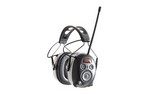 3M/Peltor WorkTunes Wireless Hearing Protector with Bluetooth, AM/FM Radio, Black 90542-3DC