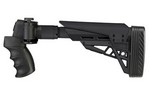 Advanced Technology TactLite, Stock, Fits Most Maverick 88, Mossberg 500/535/590/835, Remington 870, American Tactical MB3, and Winchester 1200/1300 12 GA Pump-Shotguns, 12 Gauge, Adjustable Side Folding Shotgun Stock with Scorpion Recoil System, Black Fi