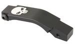 Bastion Skull, Threaded Trigger Guard, Black and White, Fits 5.56/223 AR BASARFL-GRD-BW-BTSKUL