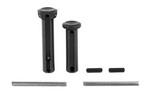 Battle Arms Development, Inc. Enhanced Pin Set Kit, For AR Rifles, Includes Enhanced Takedown Pin, Enhanced Pivot Pin, 2 KNS Detents, and 2 Springs, Black Finish 100-013-491
