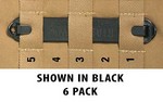 BLACKHAWK! BlackHawk, S.T.R.I.K.E. CQC Platform with Speed Clip, #5, Coyote Tan, 6 Pack 38C506CT