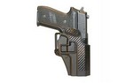 BLACKHAWK! CQC SERPA Holster With Belt and Paddle Attachment, Fits Sig 220/226/228/229, Right Hand, Carbon Fiber, Black 410006BK-R