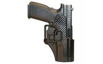 BLACKHAWK! CQC SERPA Holster With Belt and Paddle Attachment, Fits Springfield XD, Right Hand, Carbon Fiber, Black 410007BK-R