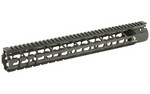 Bootleg Handguard with KMR Mounting Hardware, Extruded 6061 Aluminum  Mil Spec Hard Anodizing, Full Length Mil Spec Picatinny Top Rail, PicMod Feature Allows Most Picatinny Accessories to Mount w/o Adapters, Extended PicMod Feature on the bottom section f