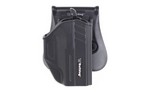 Bulldog Cases Thumb Release Polymer Holster, Fits Glock 43, Includes Magazine Holder, Right Hand, Polymer, Black TR-G43