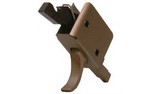 CMC Triggers Corp Single Stage Curved Trigger, Match Trigger, Burnt Bronze Finish 91501BB