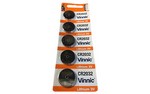 Crimson Trace Corporation CR2032 Battery, 5 Pack 26-1012