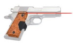 Crimson Trace Corporation Hi-Brite LaserGrip, Fits 1911 Officer's/Defender, Wood Finish LG-404 P1