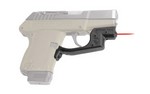 Crimson Trace Corporation Defender LaserGrip, Fits Compact Kel-Tec P32/P3AT, Black, Front Activated LG-430