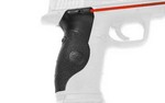 Crimson Trace Corporation Hi-Brite LaserGrip, Fits S&W M&P, Black, Rubber Wraparound LG-660