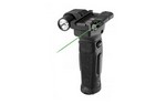 Crimson Trace Corporation Modular Vertical Foregrip, Fits AR Rifles, Green Laser, Black, Includes Flashlight MVF-515 G