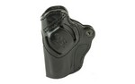 DeSantis Gunhide 155 Criss-Cross, Belt Holster, Right Hand, Black Leather, Fits Sig P938, Kimber Micro 9mm 155BA37Z0