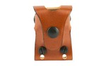 DeSantis Gunhide Second Six Speedloader Magazine Pouch, Fits HKS SPD/LDR 10A & 36A, Ambidextrous, Tan Leather A35TJQQZ0