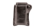 Don Hume Snap-On Magazine Pouch, Fits Glock Magazines, Black Leather D733413