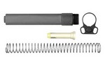 Doublestar Corp. DSC Pistol Tube Assembly, Ambidextrous Endplate, Buffer, and Spring, Stainless AR400